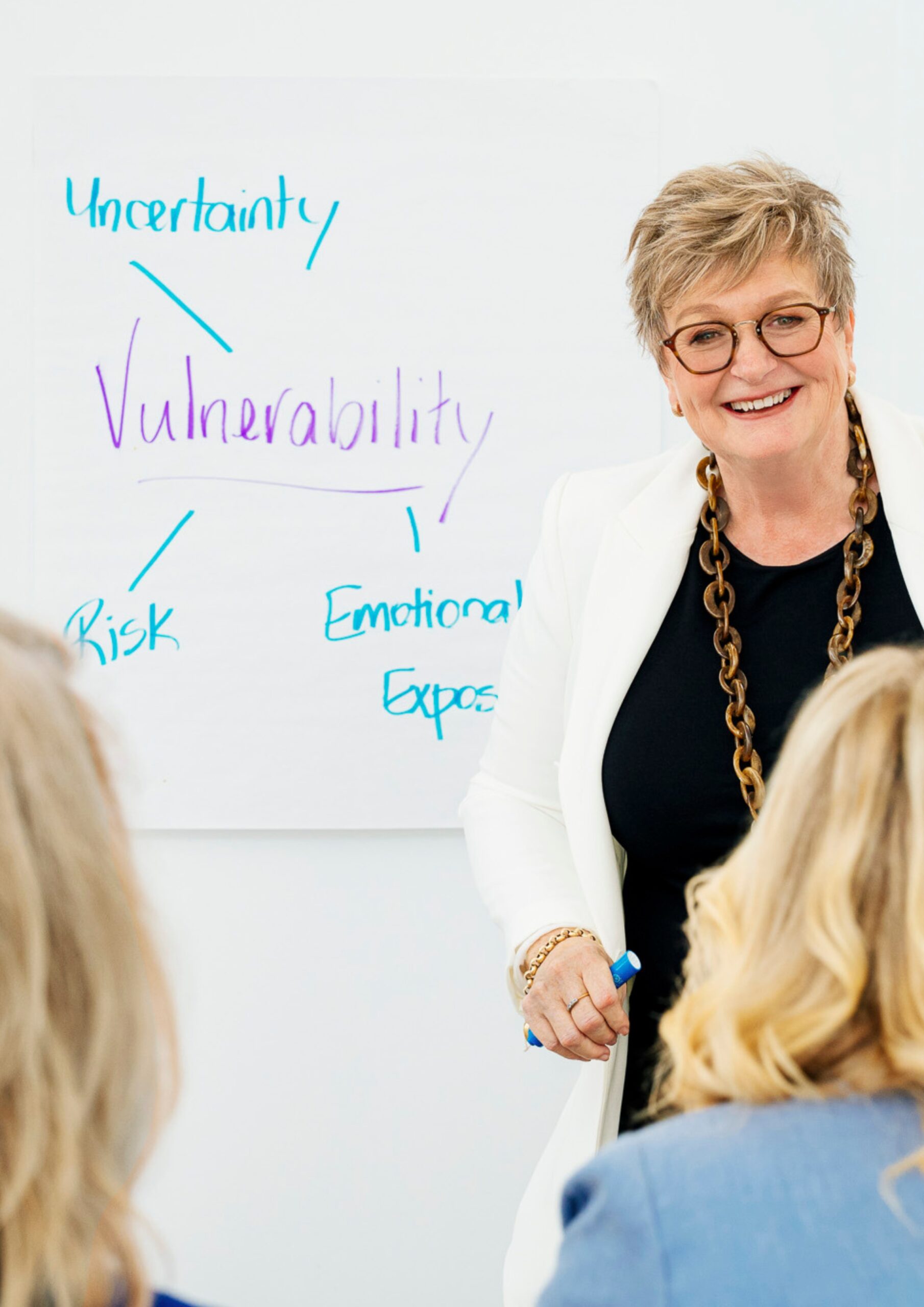 Portrait Kerry presenting vulnerability